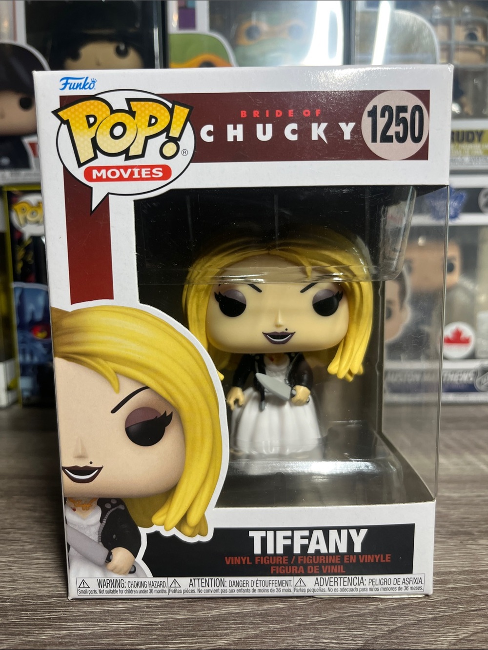 Funko Pop! Movies Tiffany Vinyl Figure - Yellow Blonde, White, Black